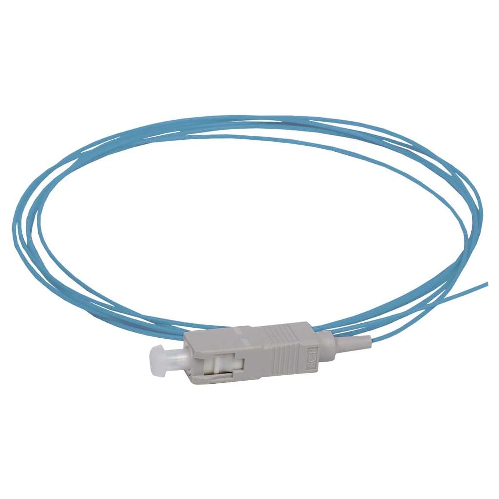 Оптический коммутационный монтажный шнур (пигтеил) ITK (MM), 50/125 (OM4), SC/UPC, LSZH, 1,5м FPT5004-SCU-C1L-1M5