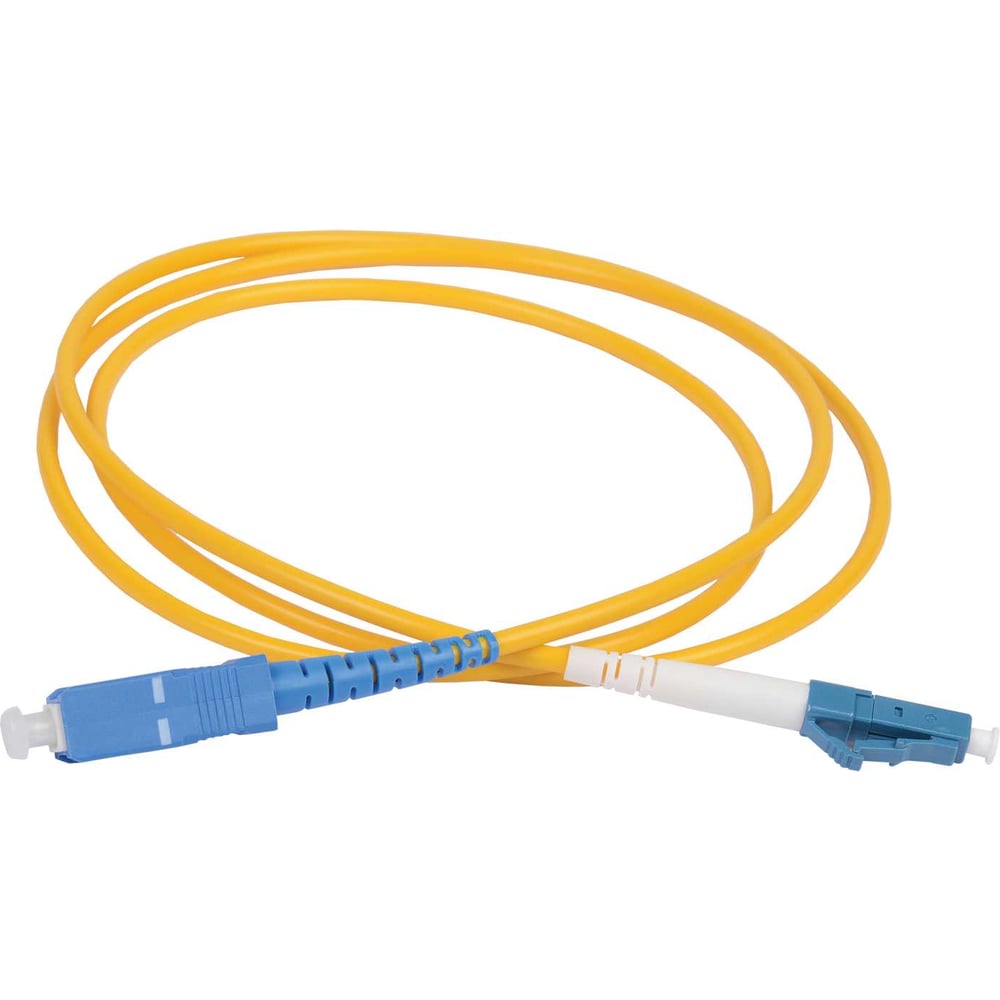 Оптический коммутационный переходной шнур (патч-корд) ITK SM, 9/125 (OS2), LC/UPC-SC/UPC, (Simplex), 10м FPC09-LCU-SCU-C1L-10M