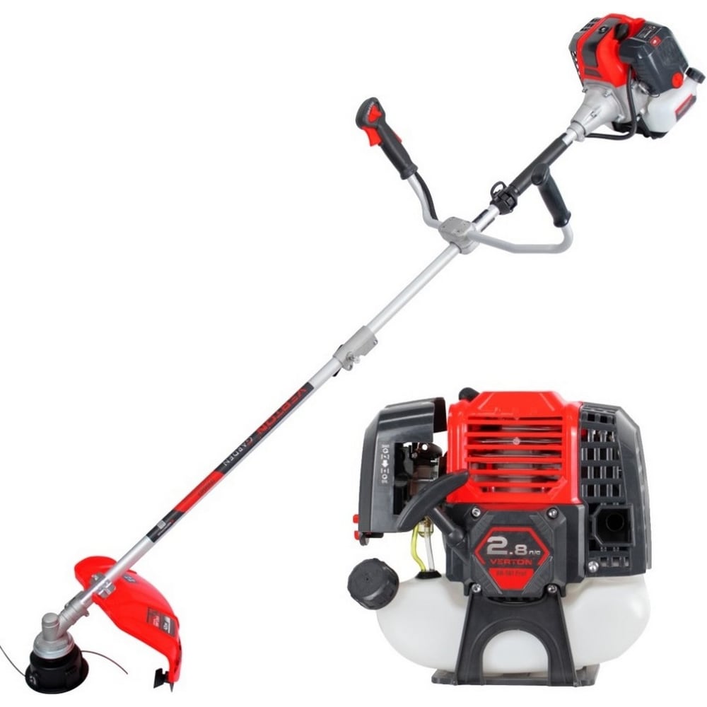 Изображение товара Триммер бензиновый VERTON garden BR-561 Professional + диск для триммера DOUBLE MOWING TD02 01.5985.6399 Комплект Изображение товара Триммер бензиновый VERTON garden BR-561 Professional + диск для триммера DOUBLE MOWING TD02 01.5985.6399 Комплект