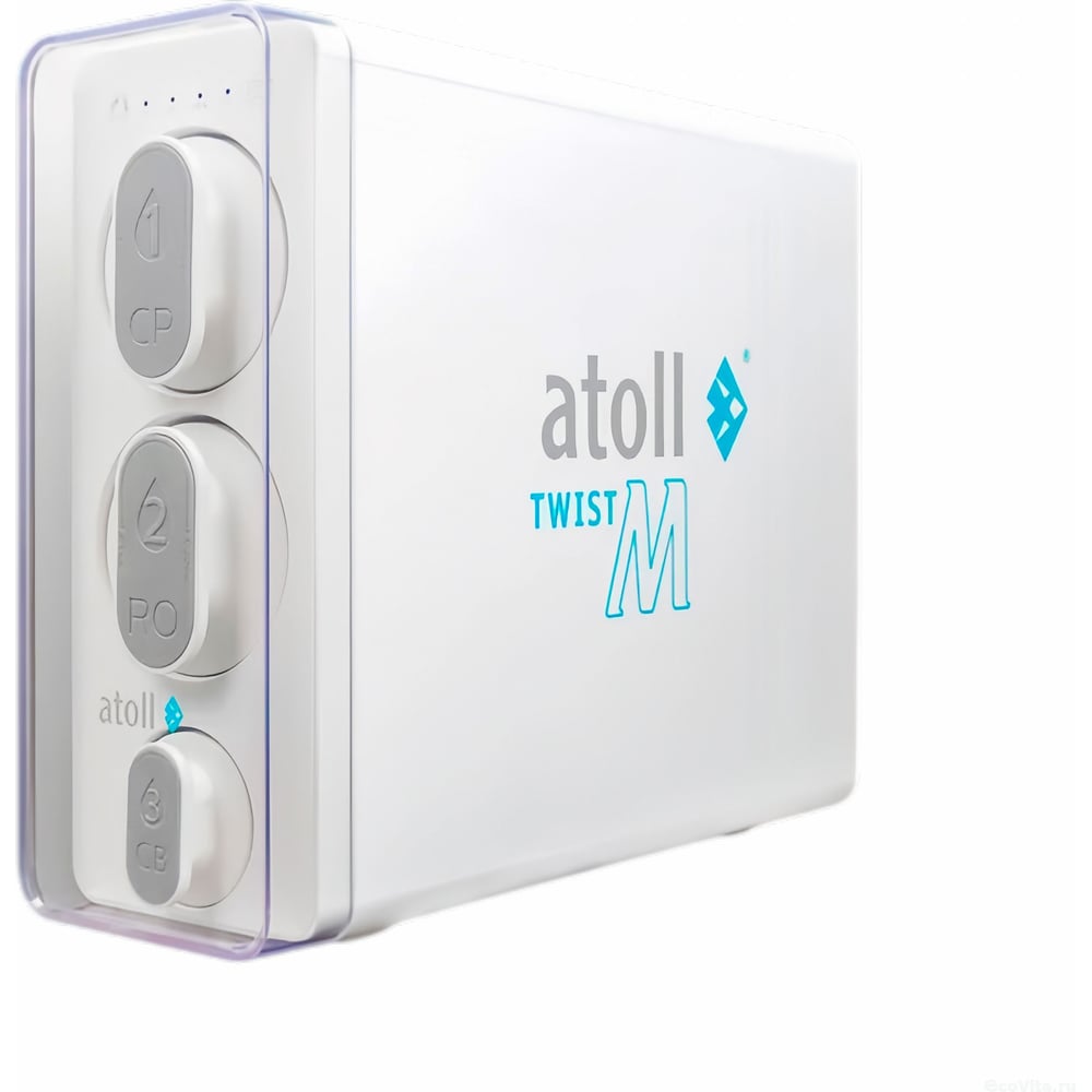 Система обратного осмоса Atoll Twist M без крана ATEFDR136