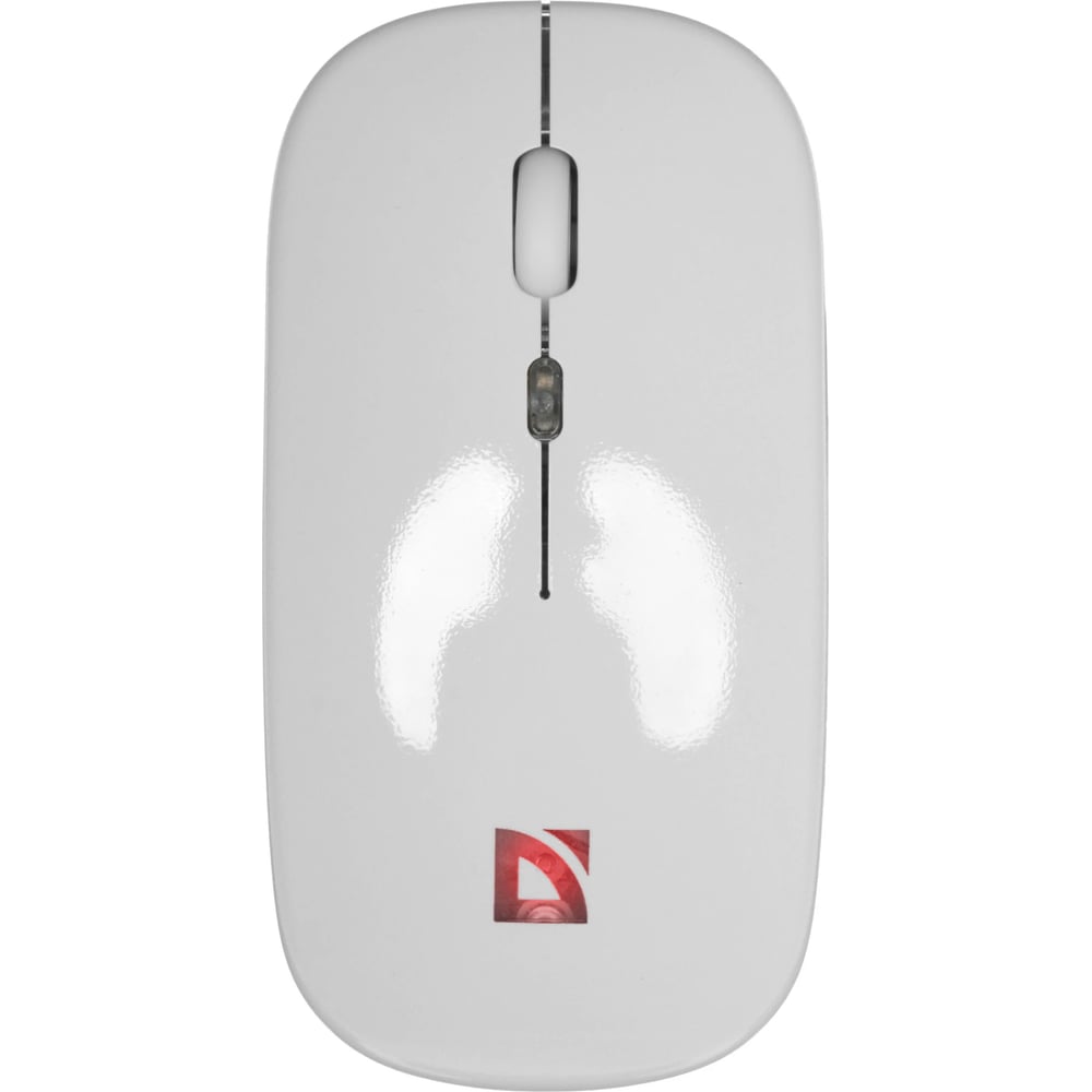 Изображение товара Беспроводная оптическая мышь DEFENDER Touch MM-997, белая, 2.4G+BT, RGB, 500mAh, бесшумная 52998