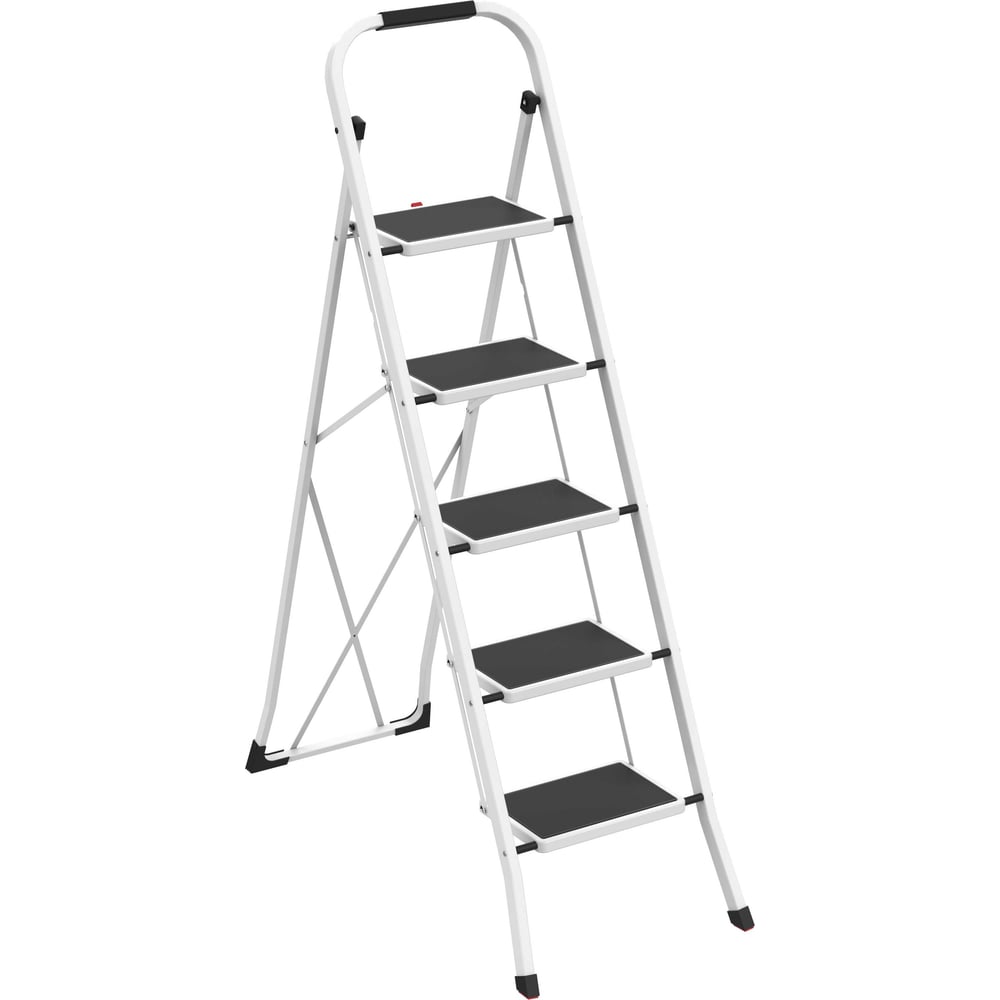 Изображение товара Стремянка Zalger SCALA 5 с широкими ступенями и максимальной высотой 3,1 м Изображение товара Стремянка Zalger SCALA 5 с широкими ступенями и максимальной высотой 3,1 м