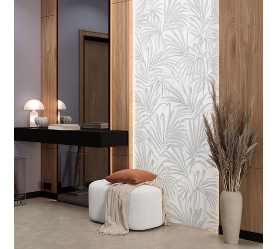 Изображение товара Керамогранит AlmaCeramica Alma Ceramica Флора / Flora лаппатированный 600х1200х8,5 1,44м2 (2 шт в уп) серый GFU60120FLO17L