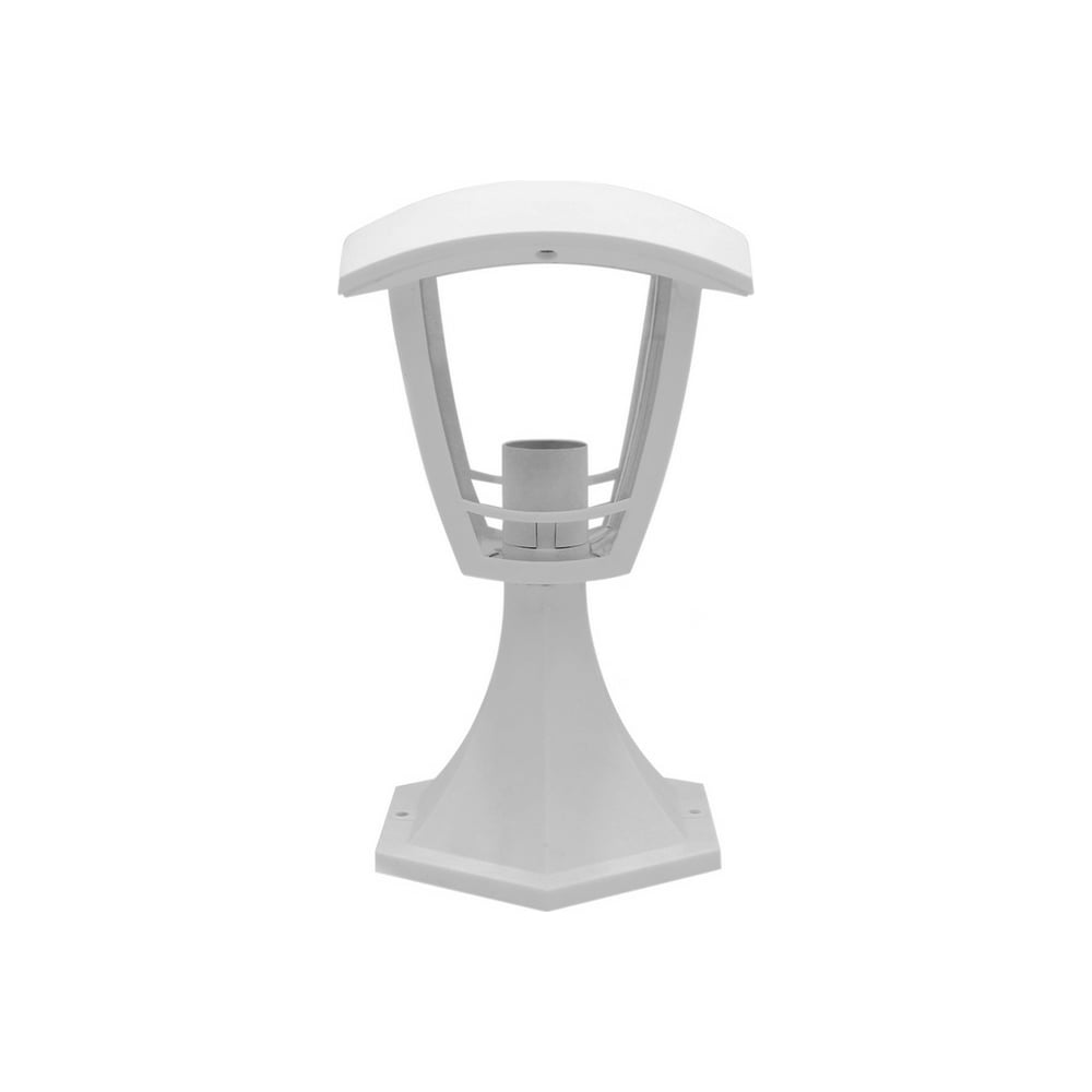 Изображение товара Садово-парковый светильник Apeyron, столб, малый, Е27x60Вт, 4-гранный, пластик, белый, прозрачный 165x165x280мм 11-156