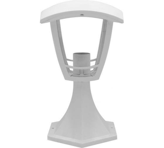 Изображение товара Садово-парковый светильник Apeyron, столб, малый, Е27x60Вт, 4-гранный, пластик, белый, прозрачный 165x165x280мм 11-156
