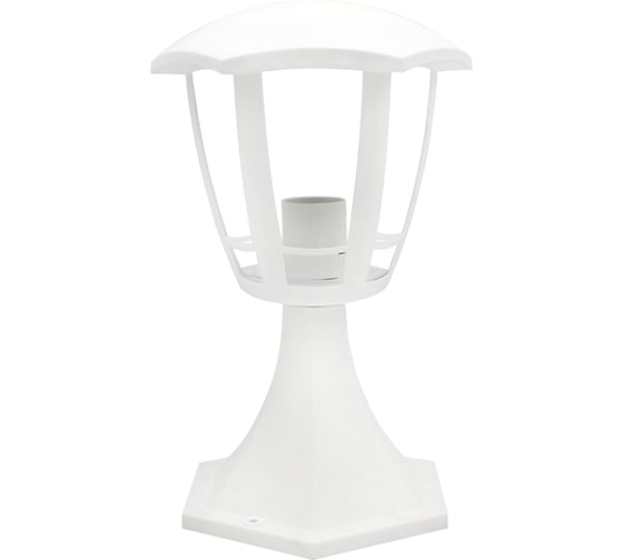 Изображение товара Садово-парковый светильник Apeyron, столб малый, Е27x60Вт, 6-гранный, пластик, белый, прозрачный 170x170x297мм 11-169