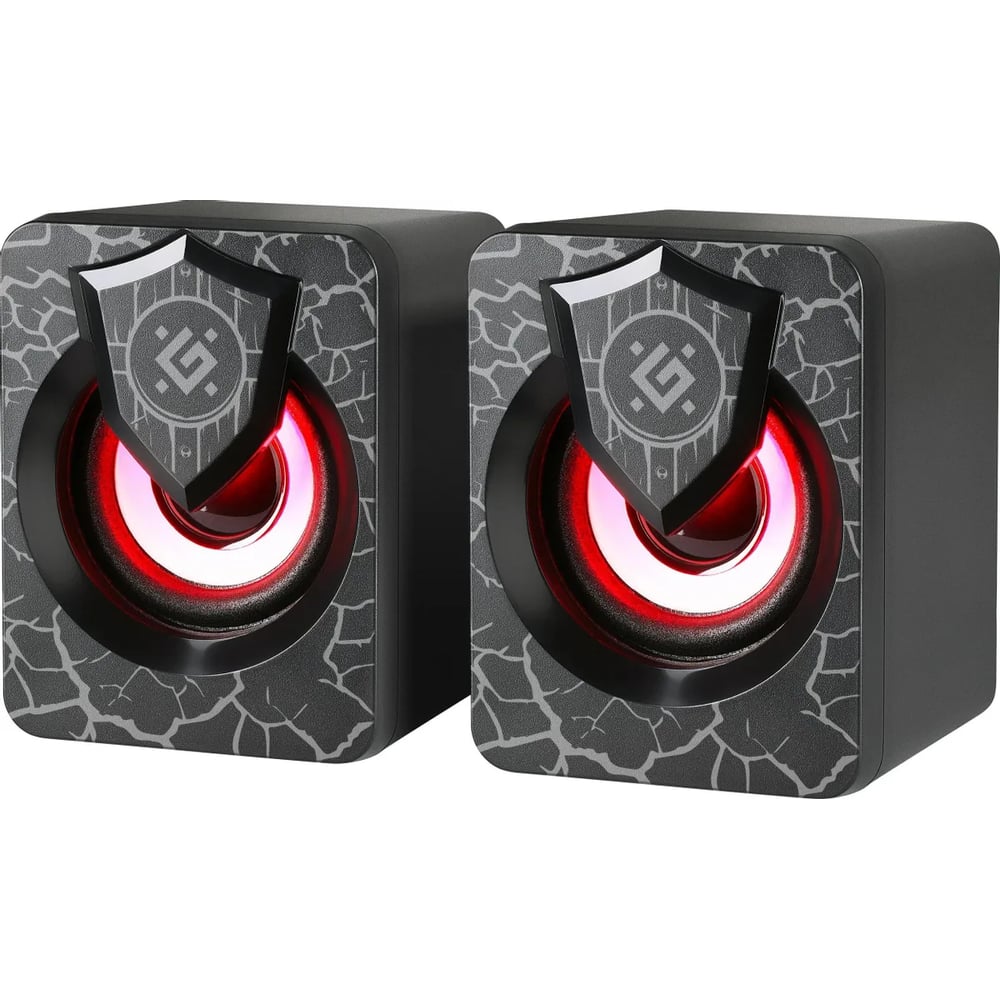 Изображение товара Акустическая система 2.0 DEFENDER Onyx, 6W, подсветка, питание от USB 65038