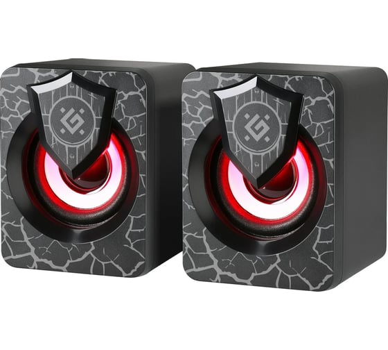 Изображение товара Акустическая система 2.0 DEFENDER Onyx, 6W, подсветка, питание от USB 65038