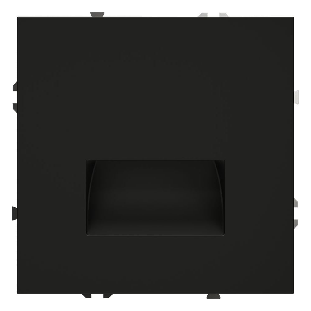 Подсветка светодиодная встраиваемая Voltum S70 черный матовый VLS070608