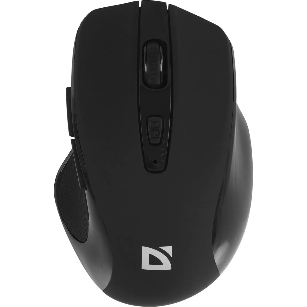 Изображение товара Беспроводная оптическая мышь Defender Prime MB-053 черный, 6D, 800-1600dpi, бесшумн 52053 Изображение товара Беспроводная оптическая мышь Defender Prime MB-053 черный, 6D, 800-1600dpi, бесшумн 52053