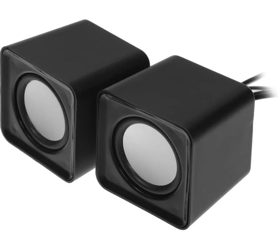 Изображение товара Акустическая система 2.0 Defender SPK 22, черная, 5W, питание от USB, 65503