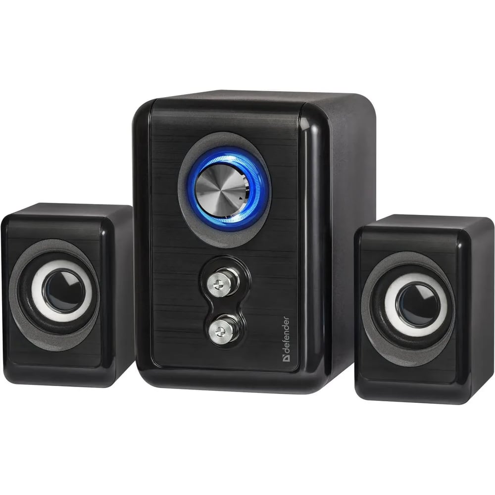 Изображение товара Акустическая система Defender V11 2.1 с USB питание и мощностью 11 Вт Изображение товара Акустическая система Defender V11 2.1 с USB питание и мощностью 11 Вт