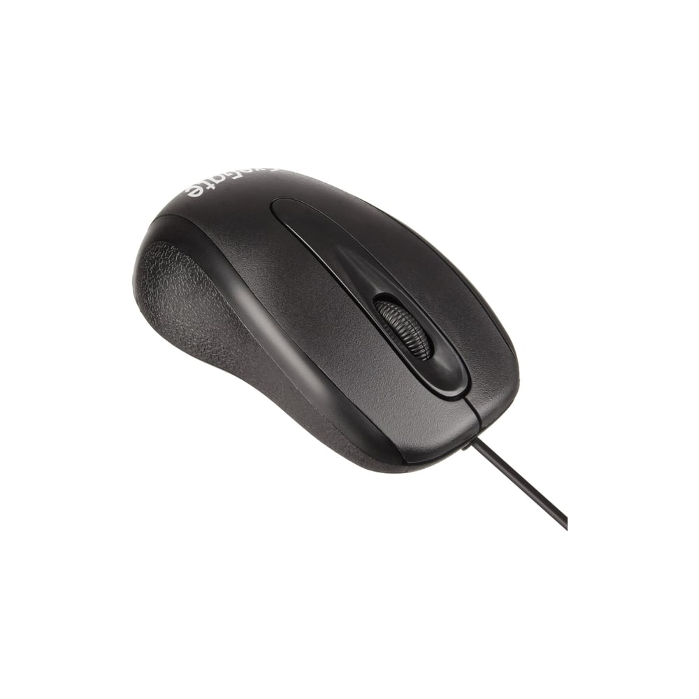 Мышь ExeGate Professional Standard SH-9026 USB, оптическая, 1000dpi, 3D, 3 кнопки и колесо прокрутки, длина кабеля 1,35м, черная, Color Box 264099
