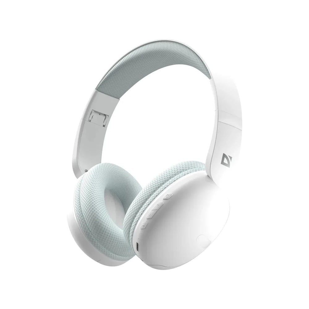 Изображение товара Беспроводная гарнитура DEFENDER FreeMotion B480 белый, микрофон, Bluetooth 63481