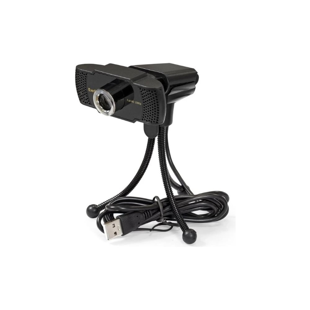 Изображение товара Веб-камера ExeGate BusinessPro C922 2K Tripod матрица 1 3 4Мп, 2560x1440, 30fps, 4-линзовый объектив, USB, ручной фокус, микрофон с шумоподавлением, универсал 294581 Изображение товара Веб-камера ExeGate BusinessPro C922 2K Tripod матрица 1 3 4Мп, 2560x1440, 30fps, 4-линзовый объектив, USB, ручной фокус, микрофон с шумоподавлением, универсал 294581
