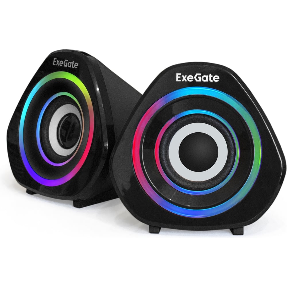 Изображение товара Акустическая система ExeGate Color Box 2.0 Accord 210 с USB и RGB-подсветкой Изображение товара Акустическая система ExeGate Color Box 2.0 Accord 210 с USB и RGB-подсветкой