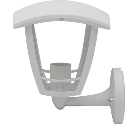 Изображение товара Настенный садово-парковый светильник Apeyron вверх, Е27x60Вт, 4-гранный, пластик, белый, прозрачный 194x162x232мм 11-150