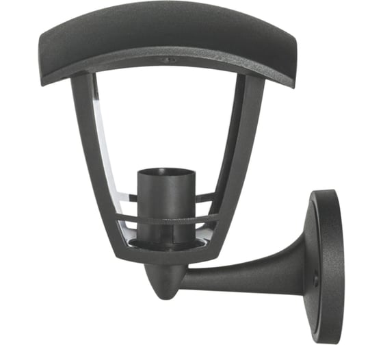 Изображение товара Настенный садово-парковый светильник Apeyron вверх, Е27x60Вт, 4-гранный, пластик, серый, прозрачный 194x162x232мм 11-151