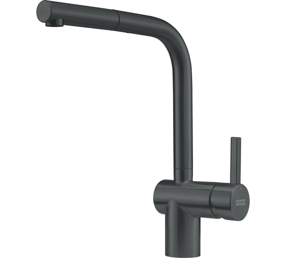 Изображение товара Смеситель Franke ATLAS Neo с выдвижным шлангом черный матовый 682012