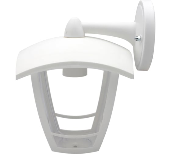 Изображение товара Настенный садово-парковый светильник Apeyron вниз, Е27x60Вт, 4-гранный, пластик, белый, прозрачный 194x162x232мм 11-153