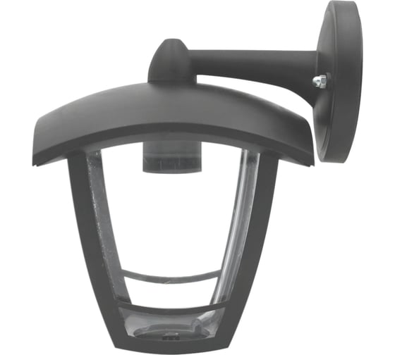 Изображение товара Настенный садово-парковый светильник Apeyron вниз, Е27x60Вт, 4-гранный, пластик, серый, прозрачный 194x162x232мм 11-154