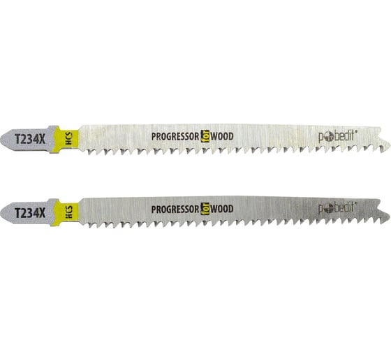 Изображение товара Полотна для электролобзика Pobedit T234Х, HCS, (2шт) 2500077