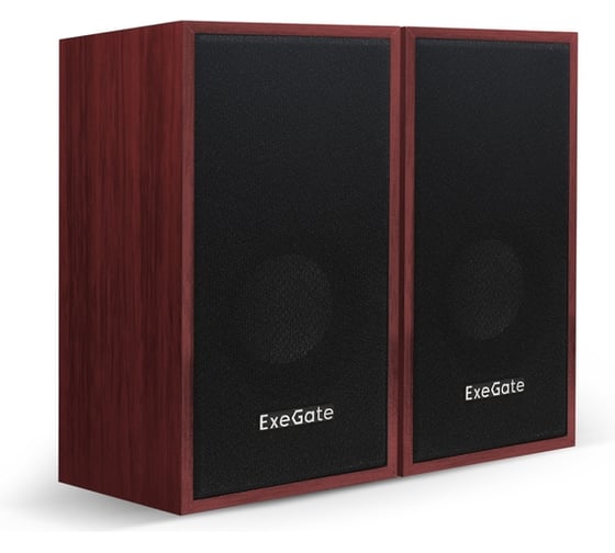 Изображение товара Акустическая система ExeGate 2.0 Tango 314 питание USB, 2x3Вт 6 Вт RMS, 80-20000Гц, вишня, Color Box 287059
