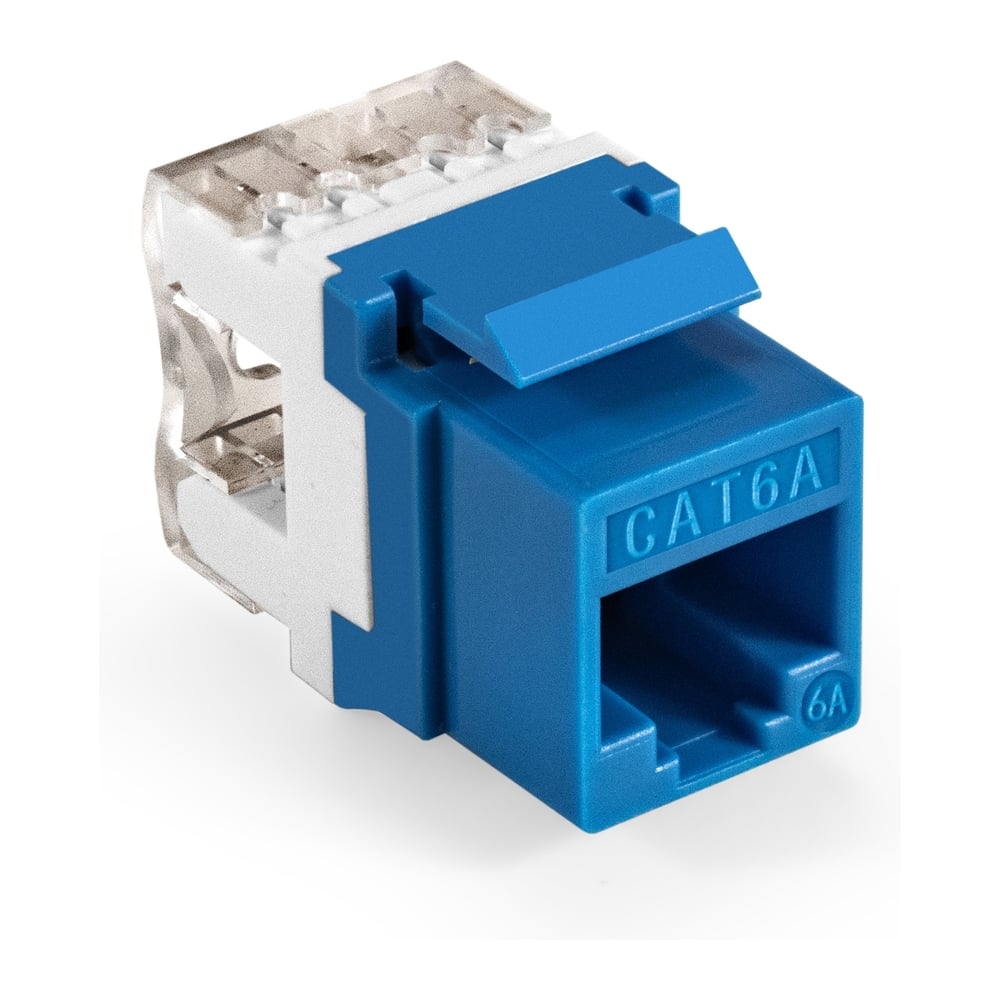 Изображение товара Модуль-вставка ExeGate Keystone Jack RJ-45 KJ-8P8C-U-C6A-180-Dual Кат.6A, неэкранированная, 180 градусов, IDC Krone/110 297263 Изображение товара Модуль-вставка ExeGate Keystone Jack RJ-45 KJ-8P8C-U-C6A-180-Dual Кат.6A, неэкранированная, 180 градусов, IDC Krone/110 297263