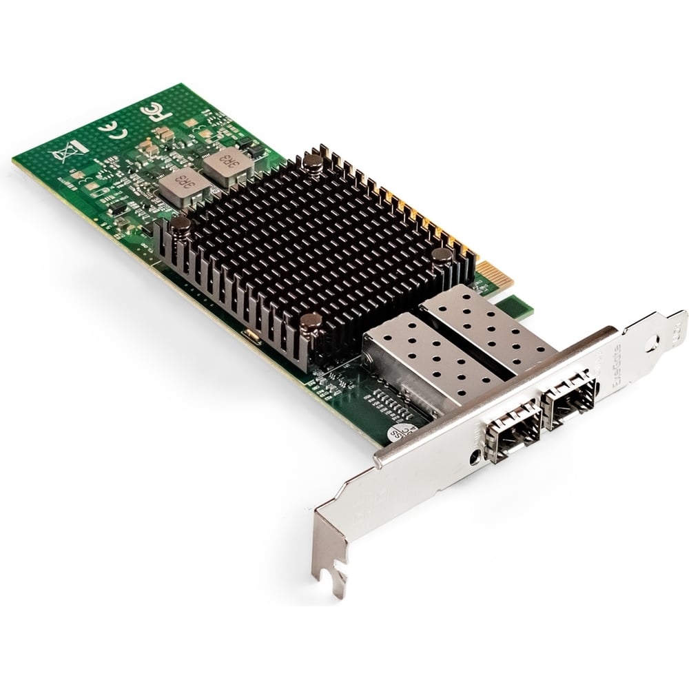 Изображение товара Сетевой адаптер ExeGate EXE-MCX3-2SFP+ PCI-E x8 v.3, порты 2x SFP+, Dual 10Gb/s, Server NIC Chipset Mellanox ConnectX-3 299017 Изображение товара Сетевой адаптер ExeGate EXE-MCX3-2SFP+ PCI-E x8 v.3, порты 2x SFP+, Dual 10Gb/s, Server NIC Chipset Mellanox ConnectX-3 299017
