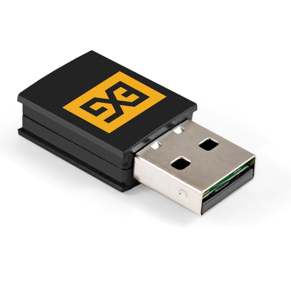 Сетевой адаптер ExeGate Wi-Fi 5 двухдиапазонный EX-W5-T2U Nano-AC600 Wi-Fi AC a/b/g/n/ac, чипсет Realtek8811, 2.4 ГГц до 200 Мбит/с + 5 ГГц до 433 Мбит/с 299443