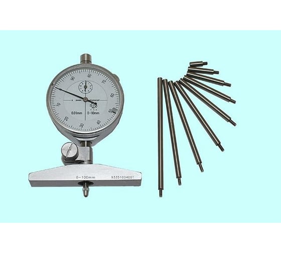 Изображение товара Индикаторный глубиномер TLX ГИ-100 0-100 мм 0,01 67437