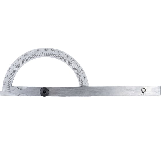 Изображение товара Угломер-транспортир TLX d 120 линейка L150, цена деления 1град. 66616