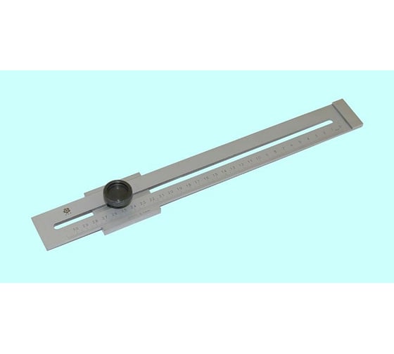Изображение товара Металлическая линейка TLX 200 мм с регулируемым упором SG02-1012 67414