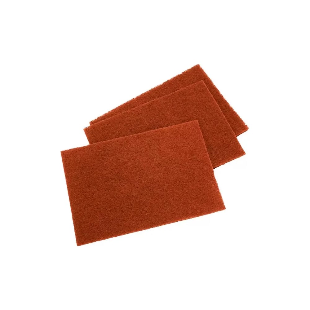 Шлифовальный войлок Scotch-Brite Оранжевый Vitatools (Скотч брайт) 230-150мм 1 штука SB-230-150-Orange