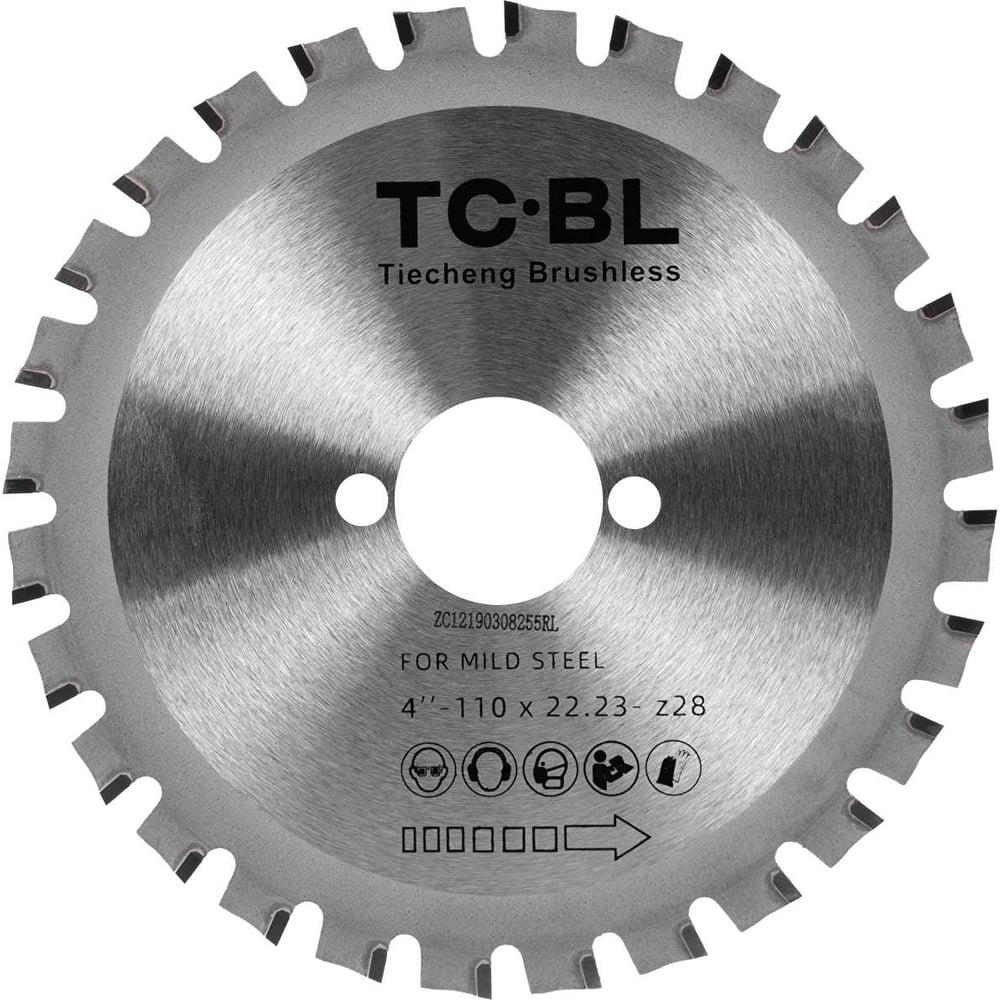 Диск пильный TC-BL для резки арматуры к AC/DC1030, 110 мм, Z=28 AC/DC1030_Z28
