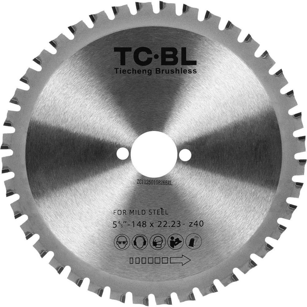 Диск пильный TC-BL для резки арматуры к AC/DC1050, 148 мм, Z=40 AC/DC1050_Z40
