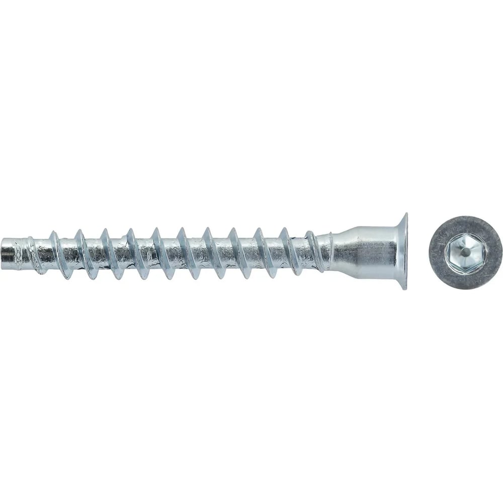 Винт-конфирмат ОПМ 601005-2 6,3х50 zn Pz 2500 шт УТ000089176
