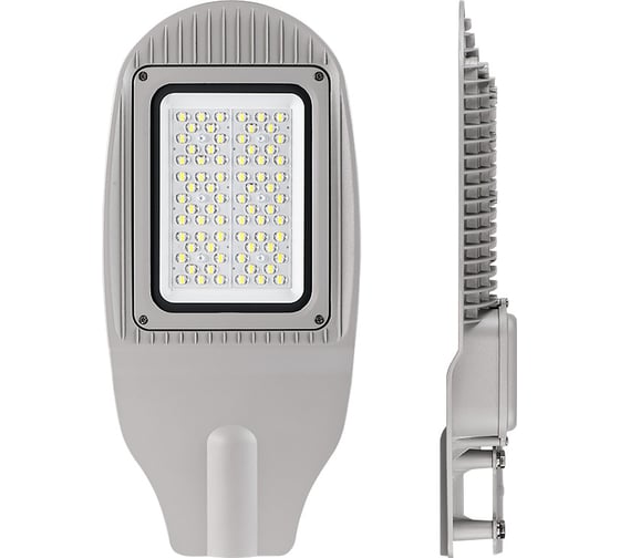 Изображение товара Уличный светильник Wolta PRO ТРАССА Прозрачный ДКУ04-50-102-4К ШО140x60 ДКУ04-50-102-4К ШБ140х60