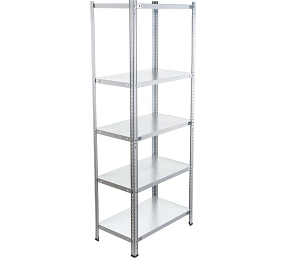 Изображение товара Стеллаж ООО ФУРАМА СТФЛ 1800x700x400 мм, 5 полок, серый СТФЛ187040-5