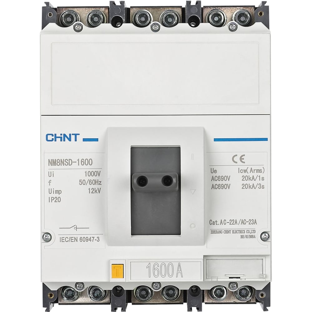 Выключатель-разъединитель CHINT NM8NSD-1600 AC 800 3P (R) 263170