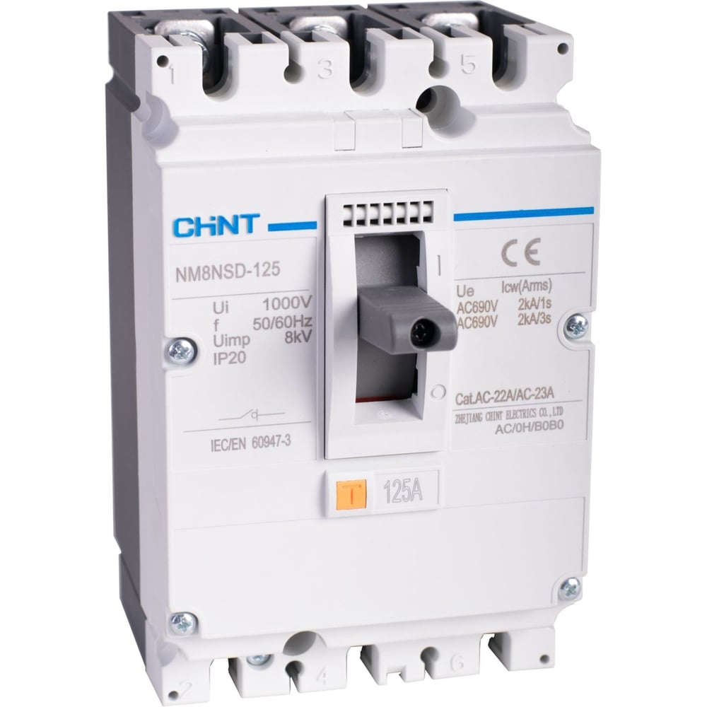 Выключатель-разъединитель CHINT NM8NSD-125 AC 4P (R) 271883