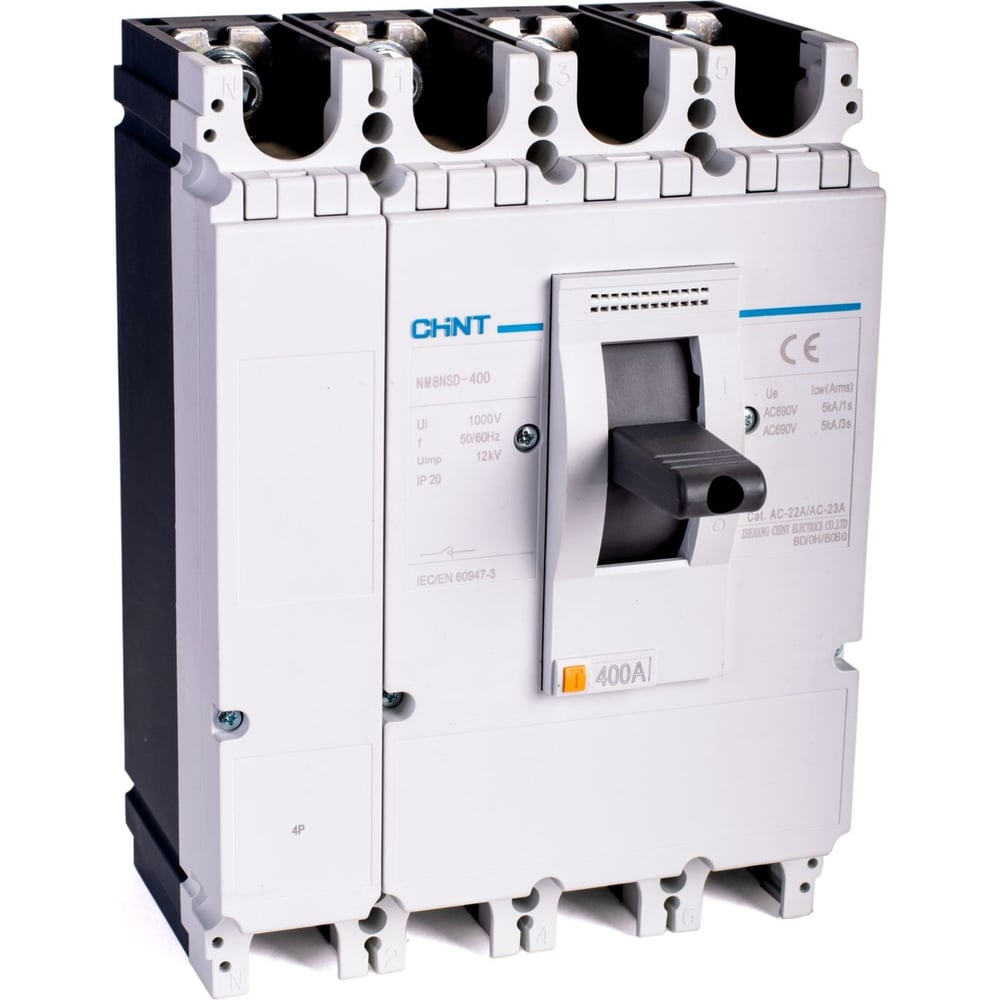 Выключатель-разъединитель CHINT NM8NSD-400 AC 4P (R) 269594