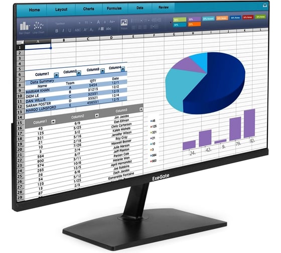Изображение товара Монитор ExeGate 23.8 100 Гц ProSmart EH2400 IPS LED Grade A+, FHD, 1920x1080 100Hz, 16:9, 250cd/m2, 1500:1, 178/178, 3-5ms, D-Sub, HDMI, FreeSync, Flicker 300419