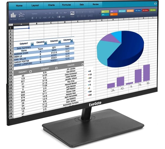 Изображение товара Монитор ExeGate 21.5 100 Гц SmartView EP2200 IPS LED Grade A+, FHD, 1920x1080 100Гц, 16:9, 250cd/m2, 1000:1, 178/178, 5ms, D-Sub, HDMI, Flicker-free, Low 300342