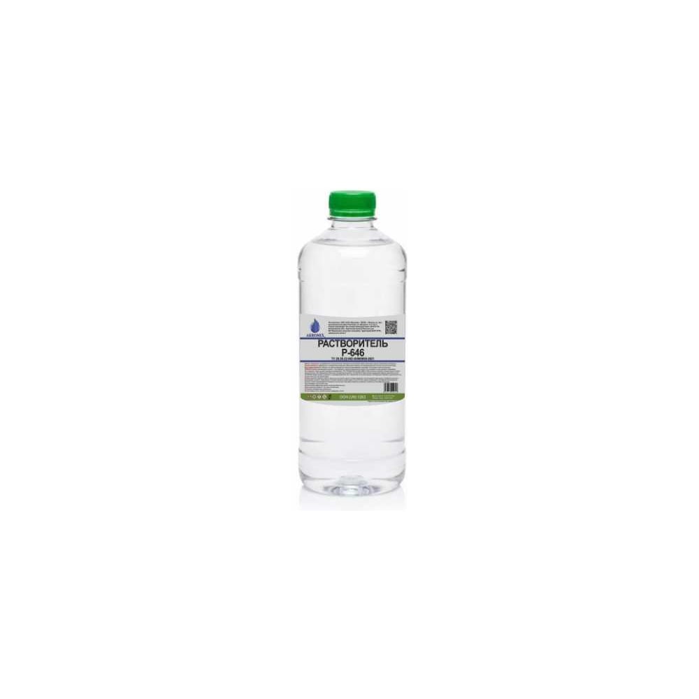 Растворитель AKROMIX Р-646 ТУ 20.30.22-002-40060058-2021 ПЭТ 0,9л (коробка по 20шт) r646sol900ml
