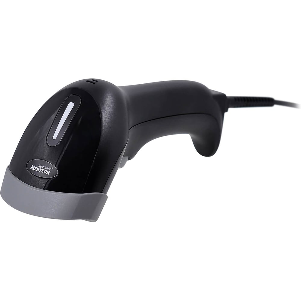 Сканер MERTECH 1300 GS P2D USB, USB эмуляция RS232 black, 2m cable 4895