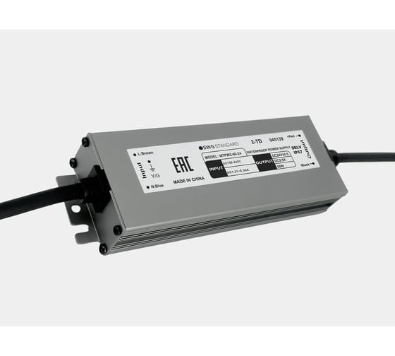 Изображение товара Блок питания SWG MTPW2, 60W влагозащитный IP67, 24V, MTPW2-60-24 00-00045139