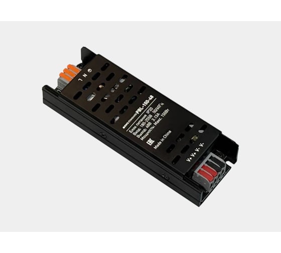 Изображение товара Блок питания SWG черный IP20, PBL-150-48, 150Вт, 48В 00-00038345