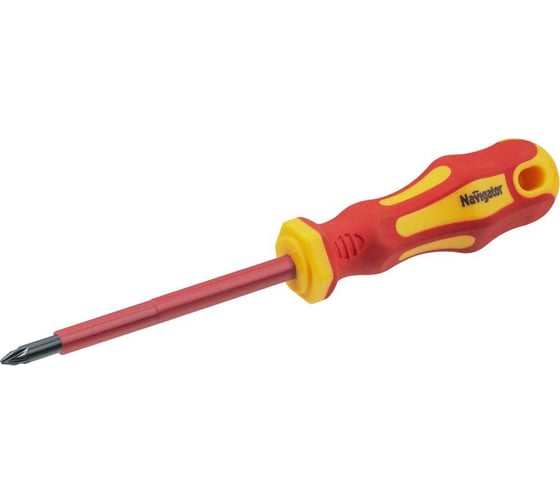 Изображение товара Диэлектрическая отвертка Navigator NHT-Otd01-PZ2-100 80291