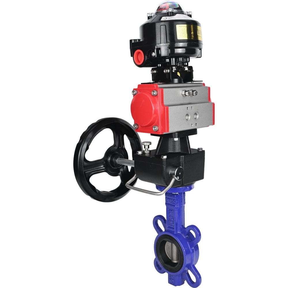 Затвор DN.ru QT450-304-EPDM-2W-Fb-ISO-H Ду50 Ру25, с пн.прив. DA-065, РД HDM-1, БКВ LSB-510 D050-97045
